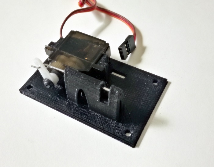 Mecanismo de liberaci�n LIGERO con Servo